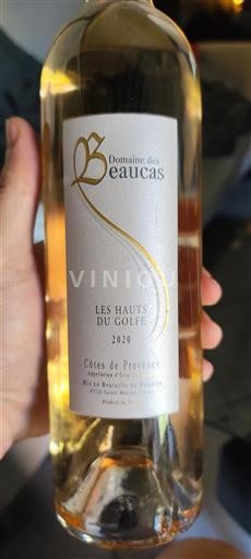 Provansa Côtes-de-Provence Domaine Des Beaucas Les Hauts du Golfe 2020