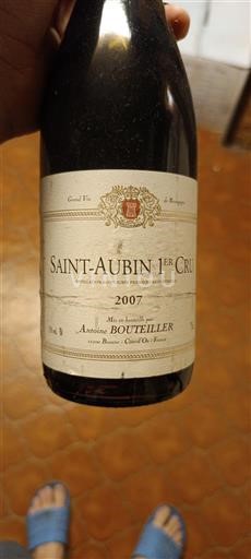 Borgoña San Aubin Premier Cru Antoine Bouteiller 2007