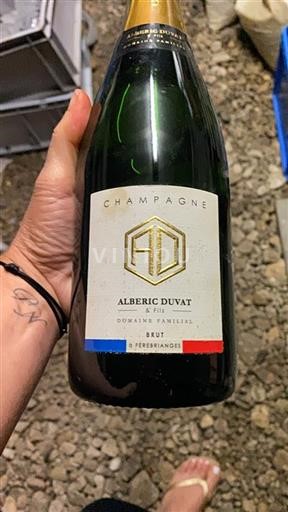 Champaña Champán Alberic Duvat & Fils Sin añada