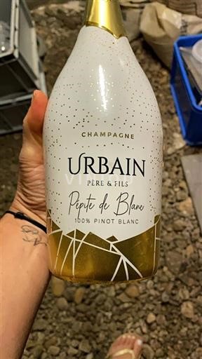 Champaña Champán Urbain Père & Fils Pépite de Blanc Sin añada