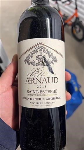 Burdeos Saint-Estèphe Château Arnaud 2018