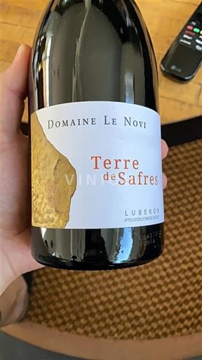 Vallée du Rhône Luberon Domaine Le Novi Terre de Safres 2023