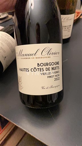 Burgundija Nespecificirano Manuel Olivier Vieilles Vignes 2022