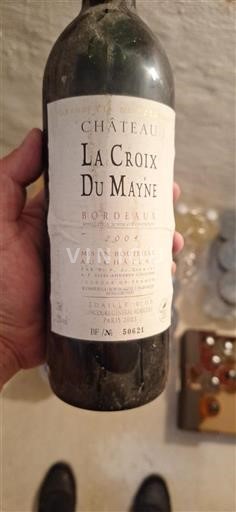 Bordeaux Château La Croix du Mayne 2004