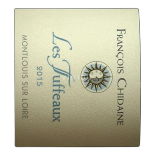 Loire Valley Montlouis-sur-Loire Domaine François Chidaine les Tuffeaux 2015