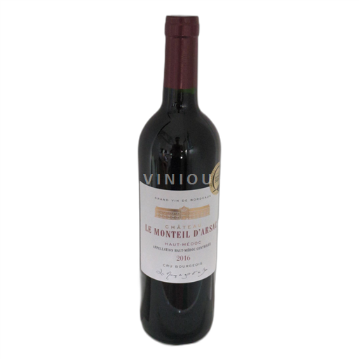 Bordeaux Haut-Médoc Château Le Monteil d'Arsac 2016