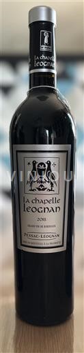 Bordeaux Pessac-Léognan La Chapelle de Léognan 2018
