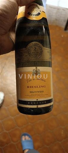 Alsace Bennwihr Réserve 2009