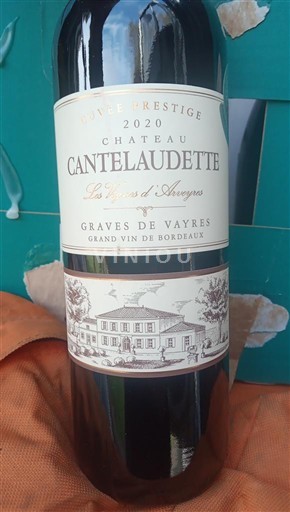 Bordeaux Graves-de-vayres Château Cantelaudette Prestige 2020
