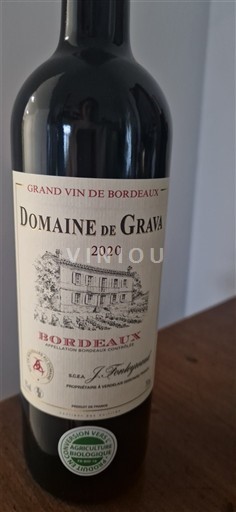 Bordeaux Domaine Grava 2020