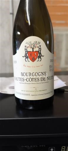 Borgoña Hautes Côtes de Nuits Geantet-Pansiot 2020