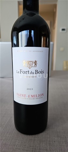 Bordeaux Saint-Émilion Le Fort du Bois 2023