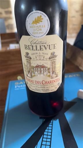 Poitou-Charentes Pineau des Charentes Château Bellevue Ei vuosikertaa