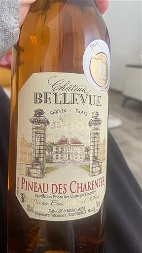 Poitou-Charentes Pineau des Charentes Château Bellevue Niet-geïntegreerd