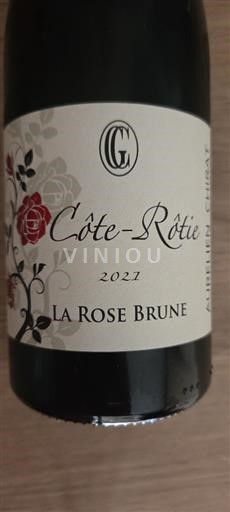 Valle del Rodano Côte-rôtie Aurélien Chirat La Rose Brune 2021