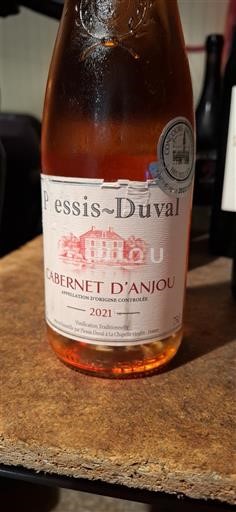Thung lũng sông Loire Cabernet-d'Anjou Plessis-Duval 2021