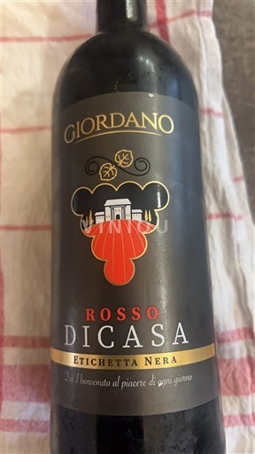 Piedmont Wines Unspecified Giordano Rosso Di Casa Etichetta Nera Non-Vintage