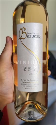 Provansa Côtes-de-Provence Domaine Des Beaucas Les Hauts du Golfe 2022