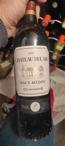 Bordeaux Haut-Médoc Cru Bourgeois Château Bel Air 2007