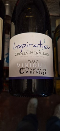 Údolí Rhôny Crozes-Hermitage Domaine La Ville Rouge Inspiration 2022