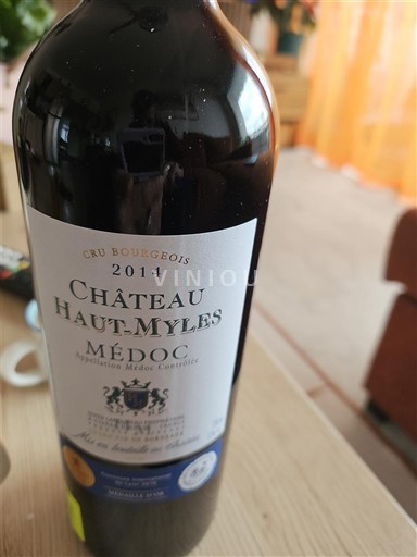 Bordoja Médoc Cru Bourgeois Château Haut-Myles 2014
