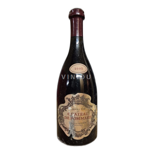 Burgundi Pommard Château de Pommard 2003