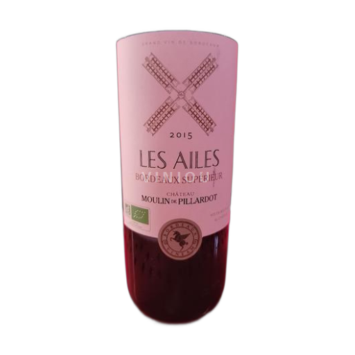 Bordeaux Bordeaux supérieur Moulin de Pillardot Les Ailes 2015