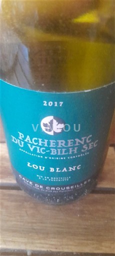 Sudoeste Não especificado Cave de Crouseilles Lou Blanc 2017