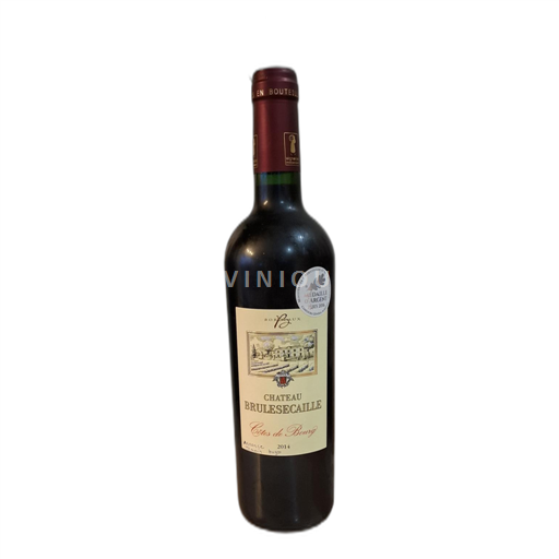 Bordeaux Côtes de Bourg Chateau Brulesecaille 2014