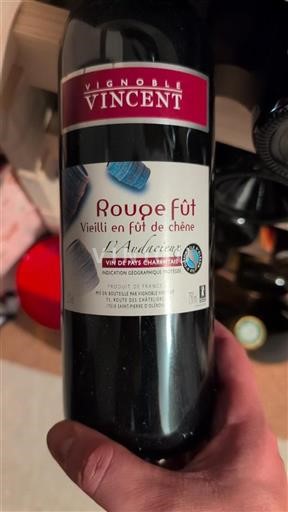 Zuidwest-Frankrijk Niet gespecificeerd Vignoble Vincent Rouge Fût de Chêne Niet-geïntegreerd