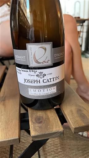 Elzas Crémant d'Alsace Joseph Cattin Emotion Niet-geïntegreerd