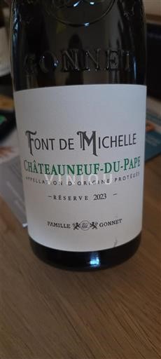 Rhônevallei Châteauneuf-du-Pape Font de Michelle Réserve 2023