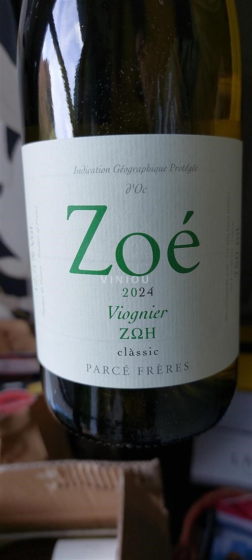Languedoc ja Roussillon Pays d'Oc Parcé Frères Zoé 2024