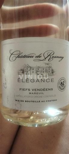 Vallée de la Loire Fiefs Vendéens Château Rosnay Élégance Non Millésimé