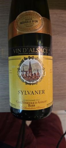 Alsace Cave Vinicole Andlau Sylvaner 2001