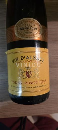 Alsace Tokay Pinot Gris 2002