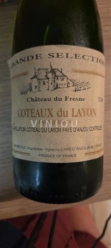 Loire Valley Coteaux-du-Layon Château Fresne Grande Sélection Non-Vintage