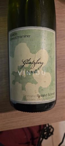 Alsace Domaine Roland Schmitt Glintzberg 2008
