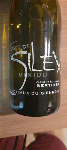Údolí Loiry Coteaux du Giennois Clément & Florian Berthier Terre de Silex 2023