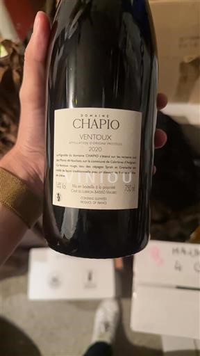 Thung lũng Rhône Ventoux Domaine Chapio 2020