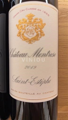 Burdeos Saint-Estèphe Grand Cru Montrose 2019
