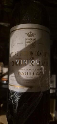 Bordeaux Pauillac Grand Cru Château Pichon Longueville Comtesse de Lalande 2009