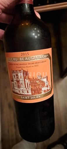 Bordeaux Saint-Julien Grand Cru Ducru-Beaucaillou 2015