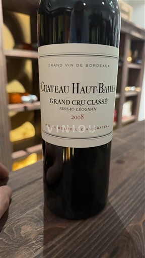 Bordeaux Pessac-Léognan Grand Cru Haut Bailly 2008