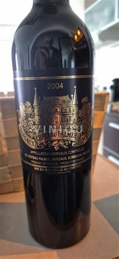 Bordeaux Margaux Grand Cru Château Palmer 2004