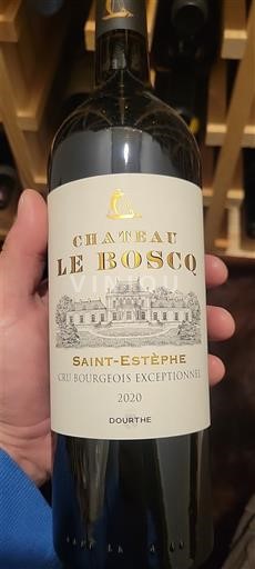 Bordeaux Saint-Estèphe Cru Bourgeois Exceptionnel Château Le Boscq 2020