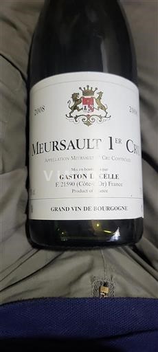 Burgundija Meursault Premier Cru Gaston Lacelle 2008