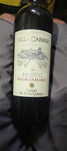 Puglia Susumaniello Salento Tenute Al Bano Carrisi Negroamaro 2020