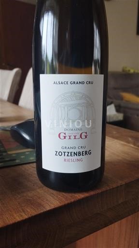 Alsace Alsace Grand Cru Grand Cru Domaine Armand Gilg Zotzenberg Riesling 2023