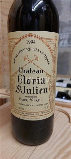 Bordeaux Saint-Julien Château Gloria 1994